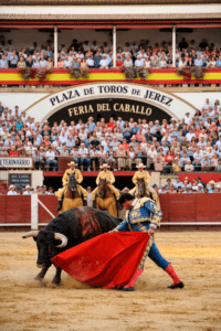 Torero en la Plaza de Toros de Jerez durante la Feria del Caballo de Jerez 2026