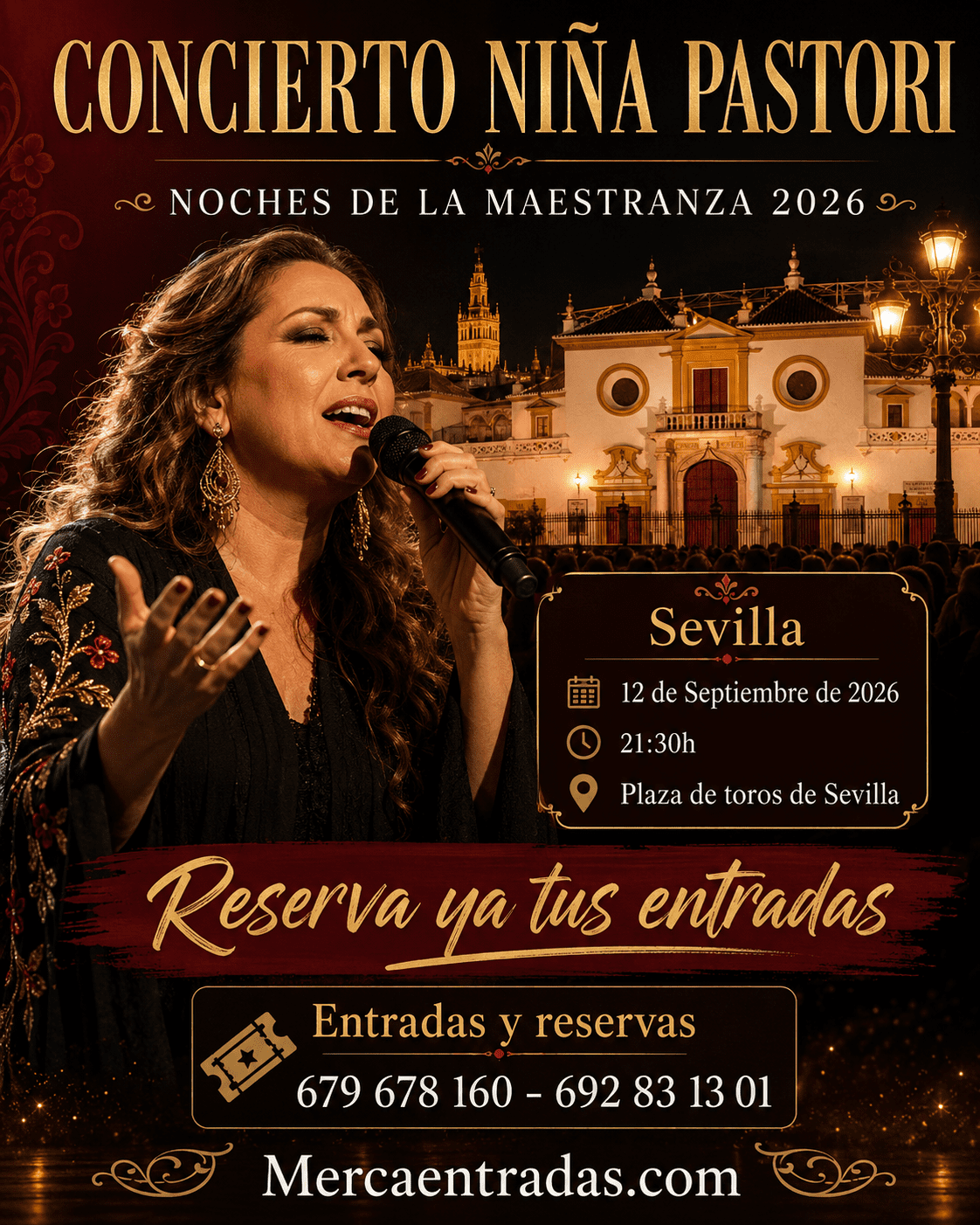 Concierto Niña Pastori Concierto Niña Pastori