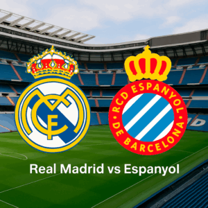Real Madrid vs RCD Español de Barcelona