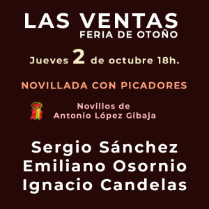 Novillada Feria de Otoño