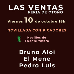 Novillada Feria de Otoño-Viernes 10