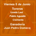 Feria de san isidro 5 junio