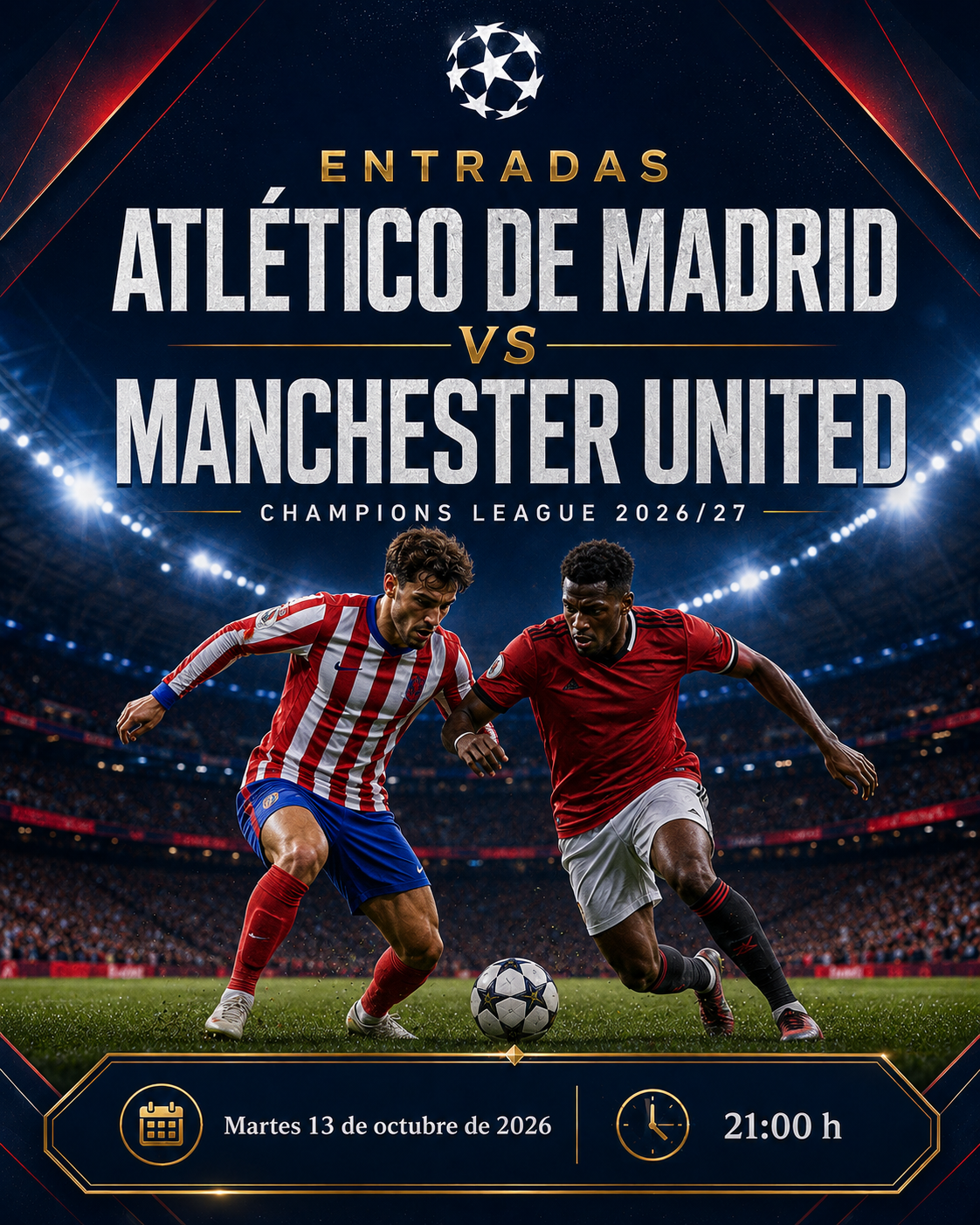 Entradas Atlético Manchester United