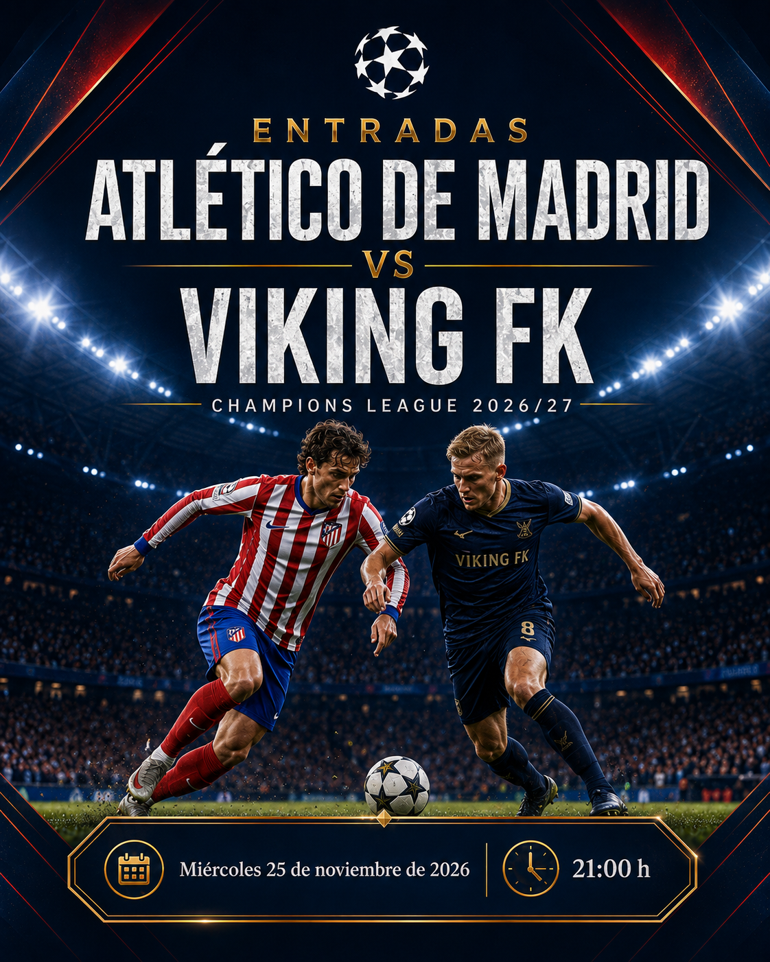 Entradas Atlético Viking FK