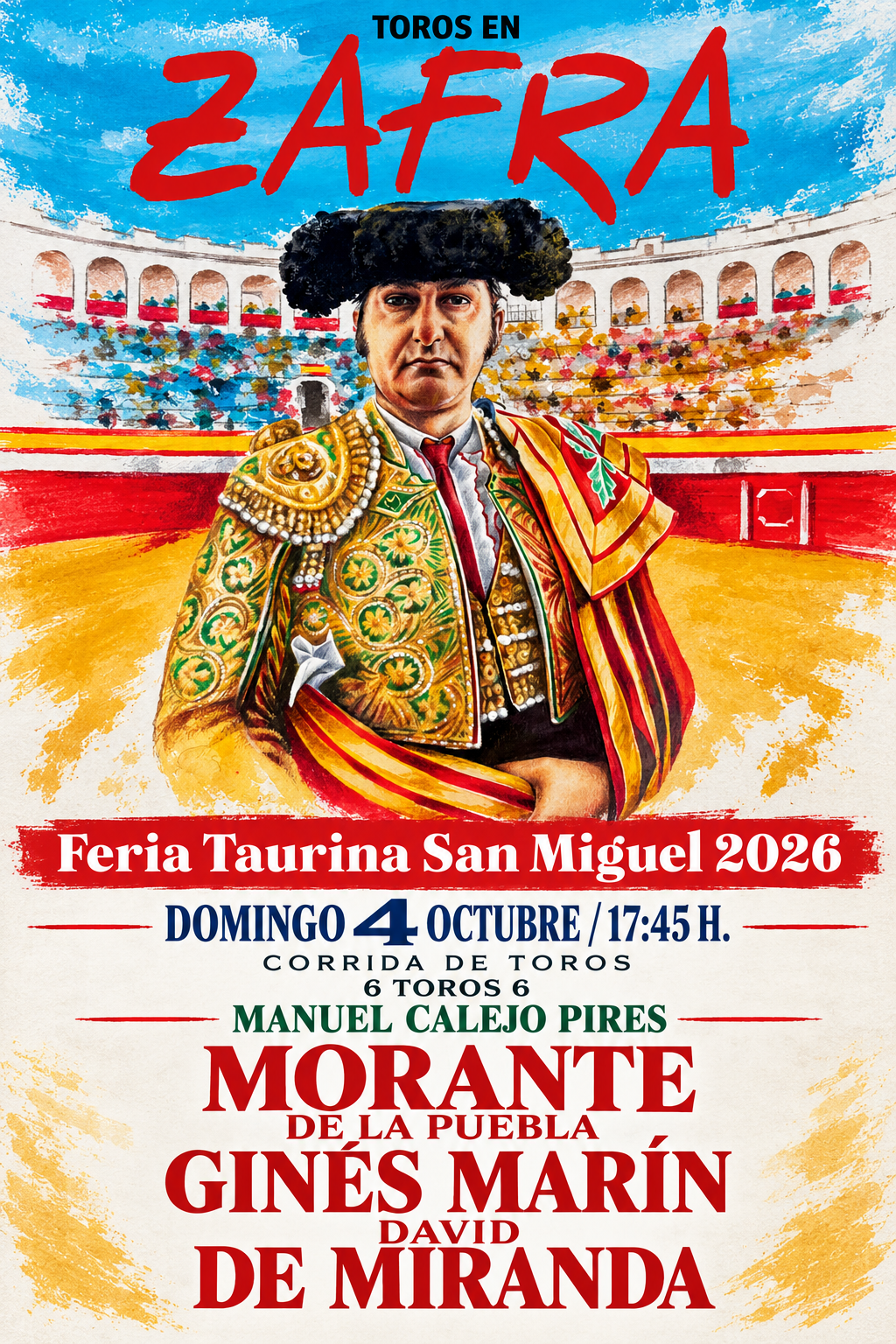 Entradas toros Zafra 2026
